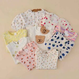 پک 12 عددی تیشرت های آستین کوتاه از برند Hema - کد OL1006